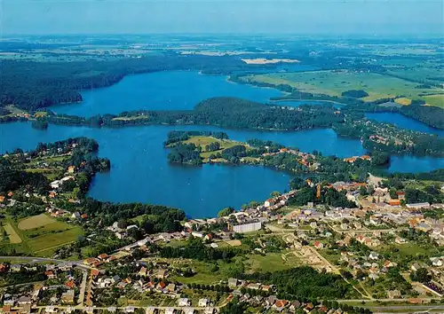 AK / Ansichtskarte  Feldberg_Mecklenburg Fliegeraufnahme