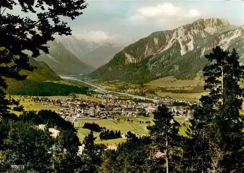 AK / Ansichtskarte 73903977 Reutte_Tirol_AT mit Gaichtspitze und Blick ins Lechtal