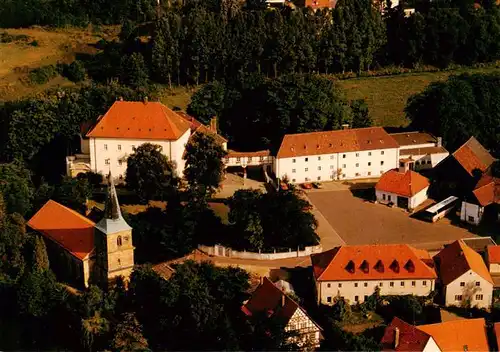 AK / Ansichtskarte  Lichtenfels_Bayern Heimvolkshochschule Schloss Schney Fliegeraufnahme