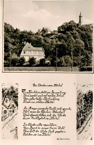 AK / Ansichtskarte 73904011 Illertissen Gasthof Kirche Gedicht Die Glocken vom Illertal