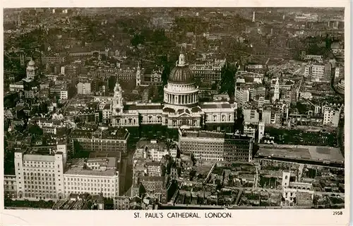 AK / Ansichtskarte 73904013 London__UK St Pauls Cathedral