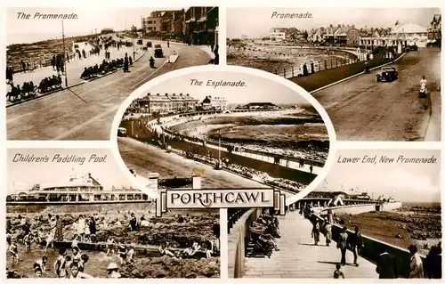 AK / Ansichtskarte 73904025 Porthcawl_UK Promenade Childrens Paddling Pool the Esplanade Lower End 