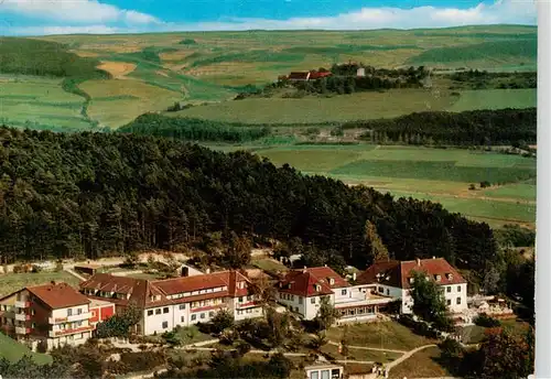 AK / Ansichtskarte  Bad_Mergentheim Kursanatorium am Hexenkreuz Fliegeraufnahme