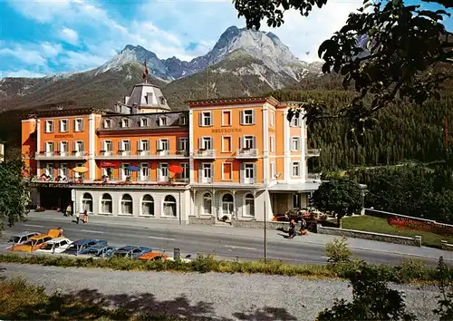 AK / Ansichtskarte  Bad_Scuol Kurhotel Belvedere