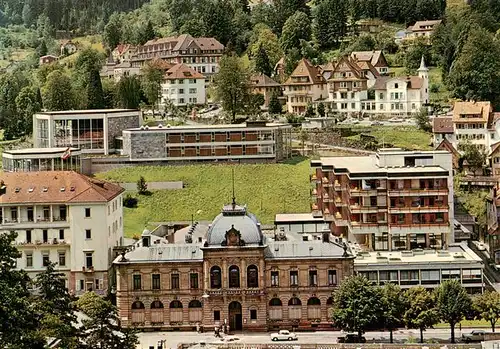 AK / Ansichtskarte  Wildbad_Schwarzwald Thermal Hallenbad Koenig Karl Bad Staatl Rheumakrankenhaus