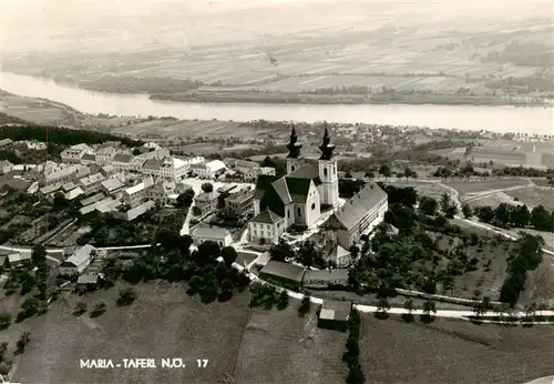 AK / Ansichtskarte  Maria_Taferl Kirche Fliegeraufnahme