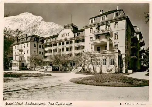 AK / Ansichtskarte  Bad_Reichenhall Grand Hotel Axelmannstein