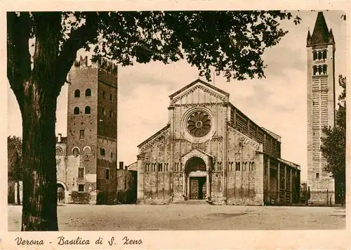 AK / Ansichtskarte  Verona__Veneto_IT Basilica di San Zeno