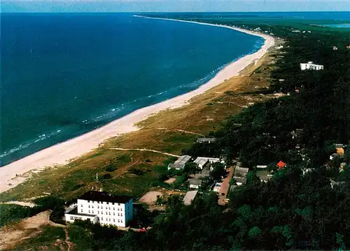 AK / Ansichtskarte  Dierhagen_Ostseebad Hotel An der See Fliegeraufnahme