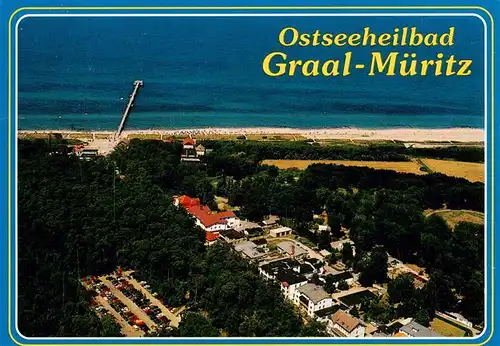 AK / Ansichtskarte 73904223 Graal-Mueritz_Ostseebad Fliegeraufnahme