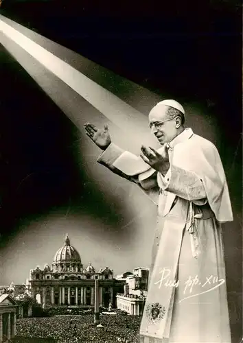 AK / Ansichtskarte  Papst_Pope_Pape S.S.Pio XII 