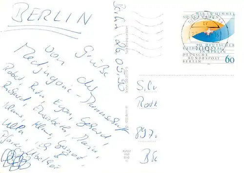 AK / Ansichtskarte  Papst_Pope_Pape Katholikentag 1990 