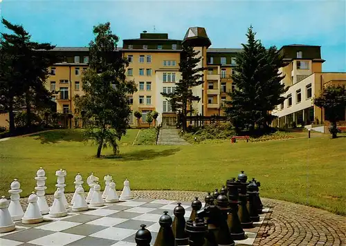 AK / Ansichtskarte 73904278 Schach_Chess_Echecs Klinik KVB 