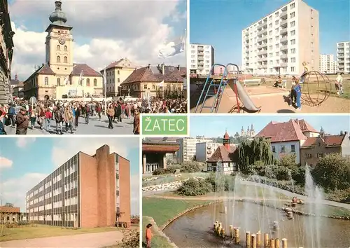 AK / Ansichtskarte 73904288 Zatec_Saaz_CZ Mestska pamatkovarezervace Svetozname centrum chmelarske oblasti