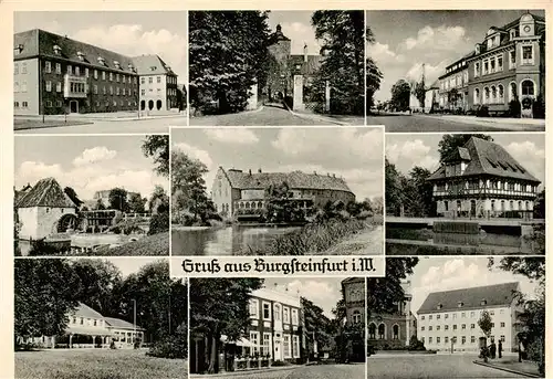 AK / Ansichtskarte  Burgsteinfurt Orts und Teilansichten