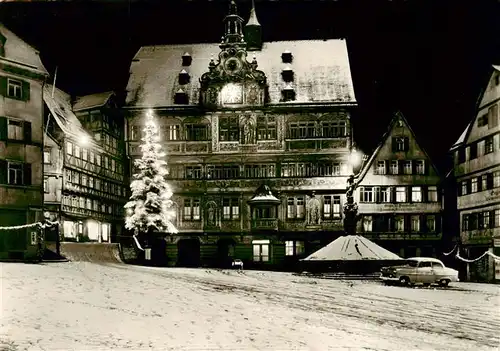 AK / Ansichtskarte  Tuebingen Marktplatz