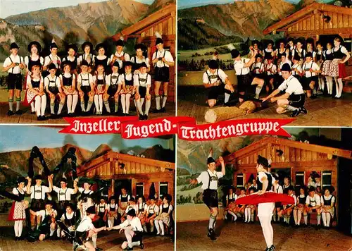 AK / Ansichtskarte  Inzell Inzeller Jugend und Trachtengruppe Details