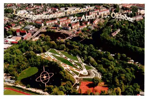 AK / Ansichtskarte  Rathenow Fliegeraufnahme