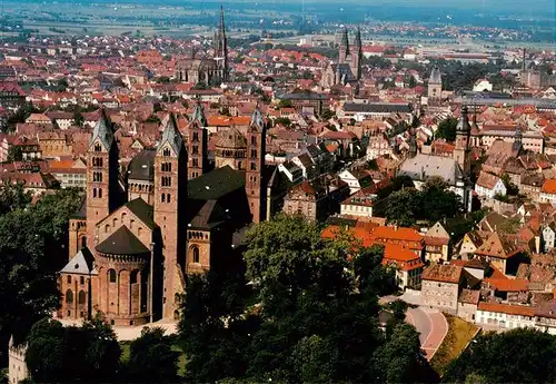 AK / Ansichtskarte  Speyer_Rhein Kaiserdom Kathedralkirche Paepstliche Basilika