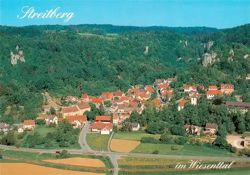 AK / Ansichtskarte  Streitberg_Oberfranken Fliegeraufnahme