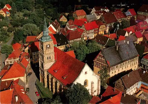 AK / Ansichtskarte  Koenigsberg_Bayern Fliegeraufnahme mit Kirche