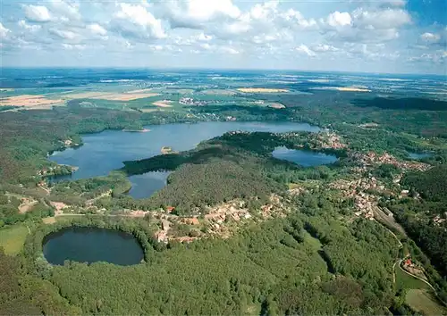 AK / Ansichtskarte  Buckow_Maerkische_Schweiz Fliegeraufnahme