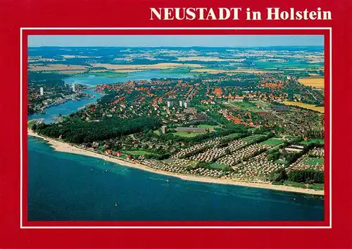 AK / Ansichtskarte  Neustadt_Holstein Fliegeraufnahme