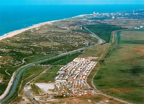 AK / Ansichtskarte  Rantum_Sylt Fliegeraufnahme mit Campingplatz