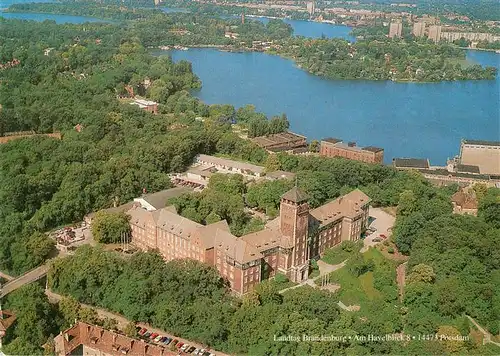 AK / Ansichtskarte 73904447 Potsdam Landtag Brandenburg Fliegeraufnahme