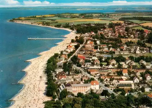 AK / Ansichtskarte  Niendorf__Ostseebad_Timmendorferstrand Fliegeraufnahme