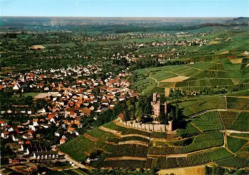 AK / Ansichtskarte  Ortenberg_Baden Fliegeraufnahme mit Schloss