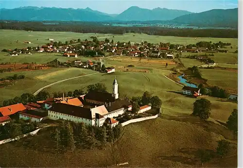 AK / Ansichtskarte  Sachsenkam Kloster Reutberg Fliegeraufnahme