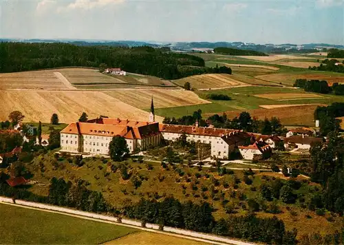 AK / Ansichtskarte  Ampfing Haus der Begegnung Kloster St Josef Zangberg Fliegeraufnahme