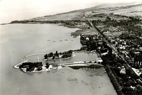 AK / Ansichtskarte  Balatonrol_Plattensee_HU Fliegeraufnahme