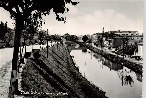 AK / Ansichtskarte  Badia_Polesine_Veneto_IT Riviera Adigetto