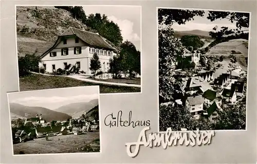 AK / Ansichtskarte 73904584 Schapbach Gaestehaus Armbruster Panorama