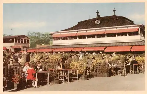 AK / Ansichtskarte  Skansen_Stockholm_Sweden Restaurang Solliden