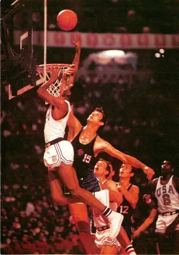 AK / Ansichtskarte 73904644 Basketball USA Jugoslawien Finale Mexiko 1968