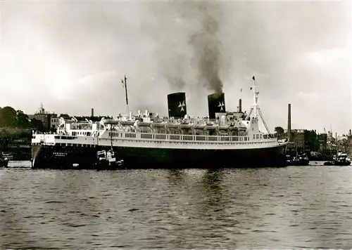 AK / Ansichtskarte  Dampfer_Oceanliner Hanseatic 