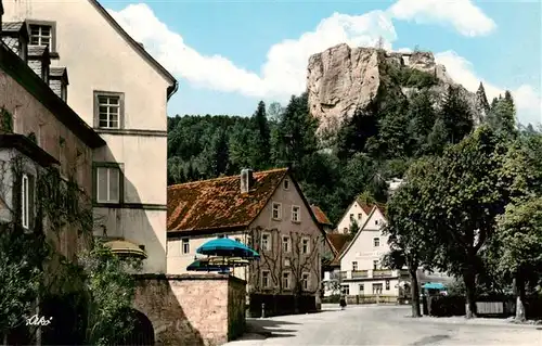 AK / Ansichtskarte  Streitberg_Oberfranken Blick auf die Streitburg