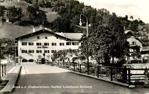 AK / Ansichtskarte  Bruck_Grossglocknerstrasse Gasthof Lukashansl