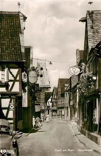 AK / Ansichtskarte  Erpel Hauptstrasse Altstadt