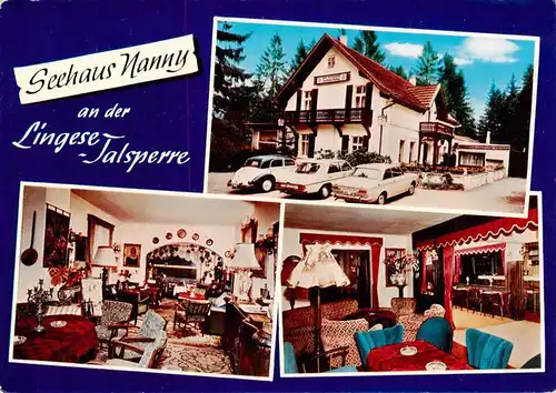 AK / Ansichtskarte  Marienheide Café Restaurant Seehaus Nanny