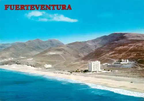 AK / Ansichtskarte 73904756 Jandia_Fuerteventura_Canarias_ES Playa y Hotel Playa Jandia vista aérea