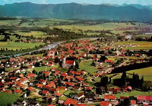 AK / Ansichtskarte  Lechbruck_See Panorama mit Ammer- und Kenzen-Hochgebirge