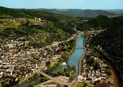 AK / Ansichtskarte  Bad_Ems_Lahn Teilansicht lahnaufwaerts