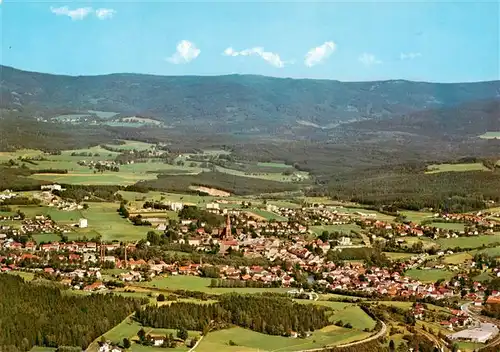 AK / Ansichtskarte 73904781 Zwiesel__Niederbayern Panorama Bayerischer Wald