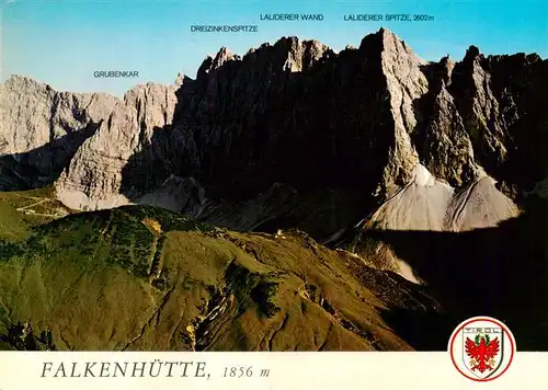 AK / Ansichtskarte  Hinterriss_Tirol_AT Falkenhuette des DAV Adolf-Sotier-Haus Berghaus Karwendelgebirge