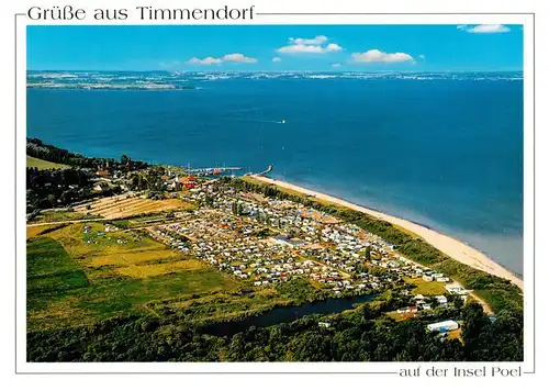 AK / Ansichtskarte  Timmendorf_Insel_Poel Fliegeraufnahme