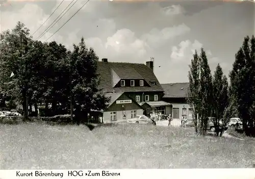 AK / Ansichtskarte  Baerenburg_Sachsen HOG zum Baeren Gasthof